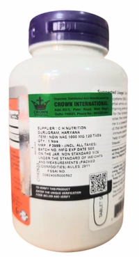 Now NAC-1000 mg - 120 Tablets