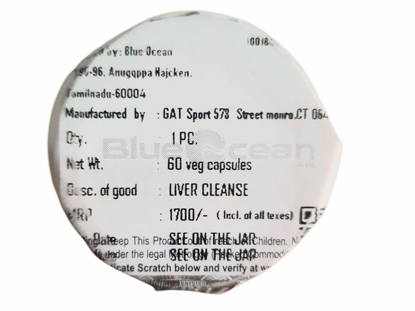 GAT Sport Liver Cleanse - 60 Veg Capsules