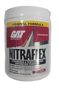 GAT Sport Nitraflex Original Pre workout 30 servings - Fruit Punch