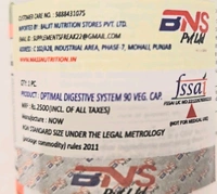 Now Optimal Digestive System - 90 Veg Capsules