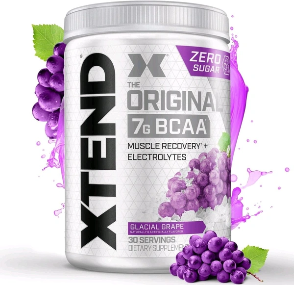 Scivation Xtend Original BCAA Powder 30 Servings - Glacial Grape