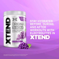 Scivation Xtend Original BCAA Powder 30 Servings - Glacial Grape
