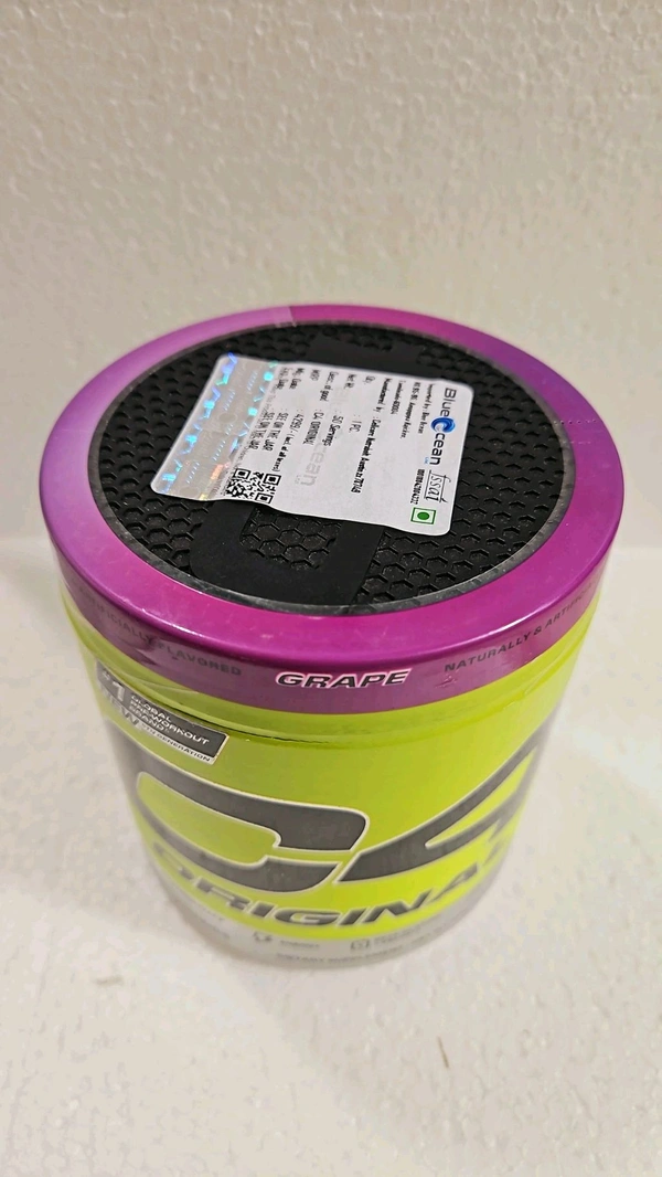 Cellucor C4 Original Pre Workout 50 Servings - 455 gm, Grape