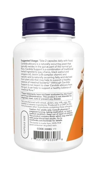 Now Candida Support - 90 Veg Capsules