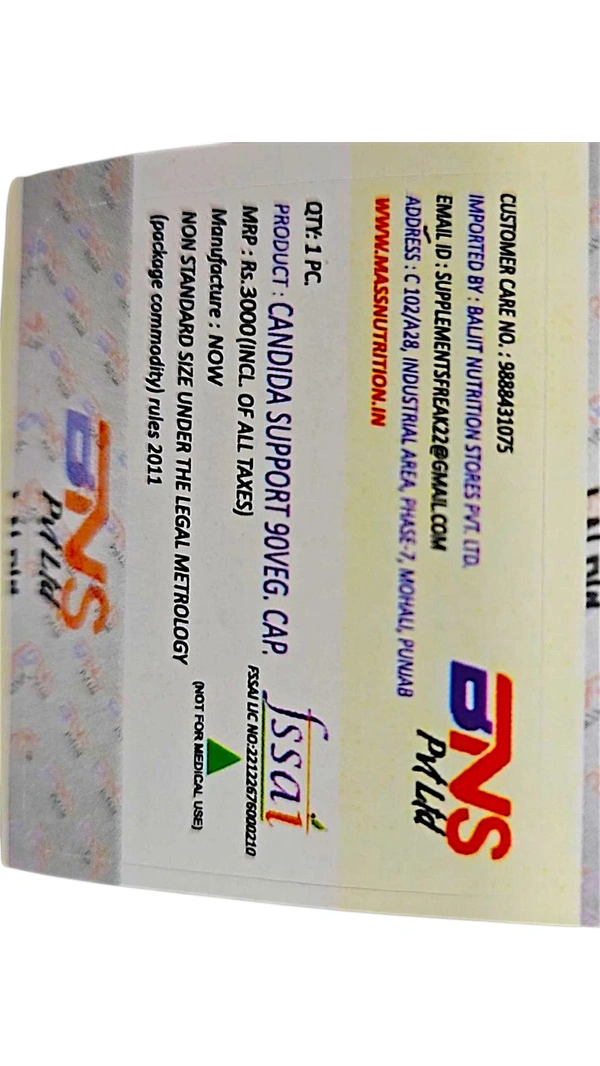 Now Candida Support - 90 Veg Capsules
