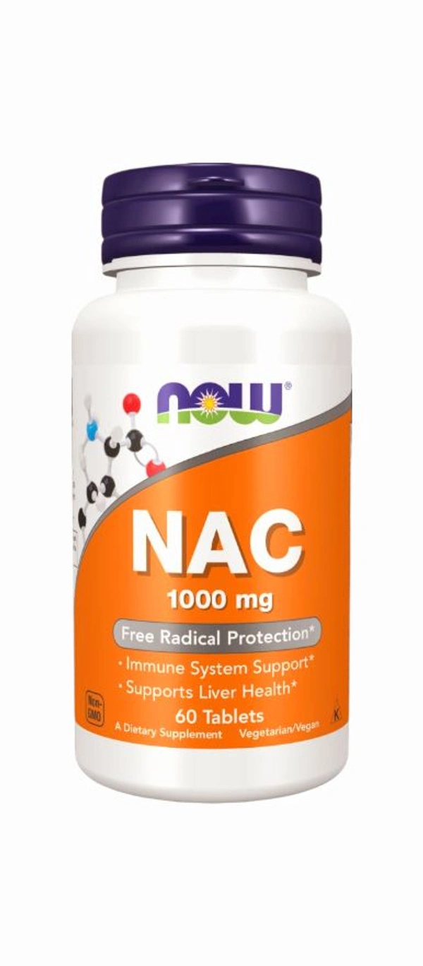 Now NAC 1000 mg - 60 Tablets