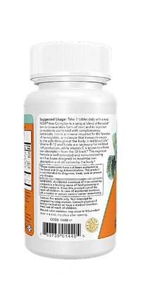 Now Iron Complex Vegetarian - 100 Tablets