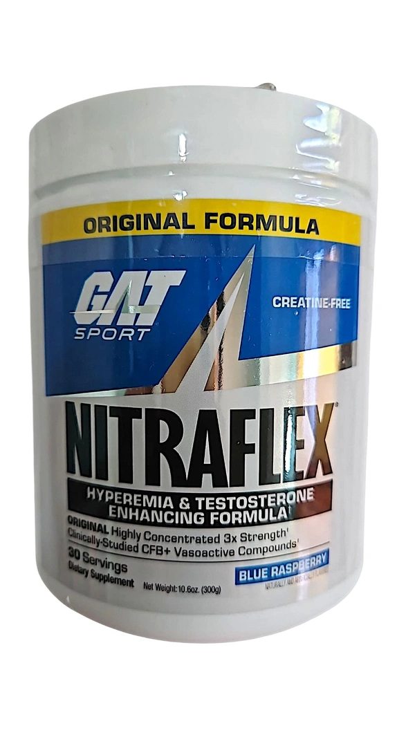 GAT Sport Nitraflex Pre-Workout - Blue Raspberry