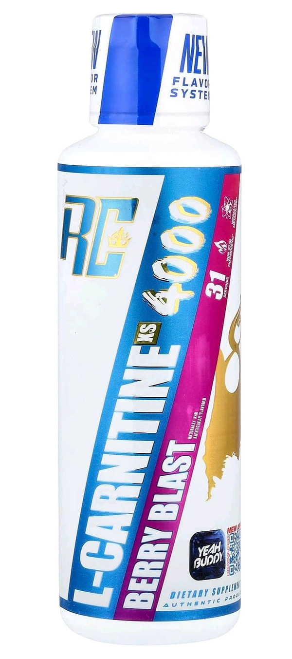 Ronnie Coleman
L-Carnitine XS 4000, - 15.72 fl oz (465 ml), Berry Blast