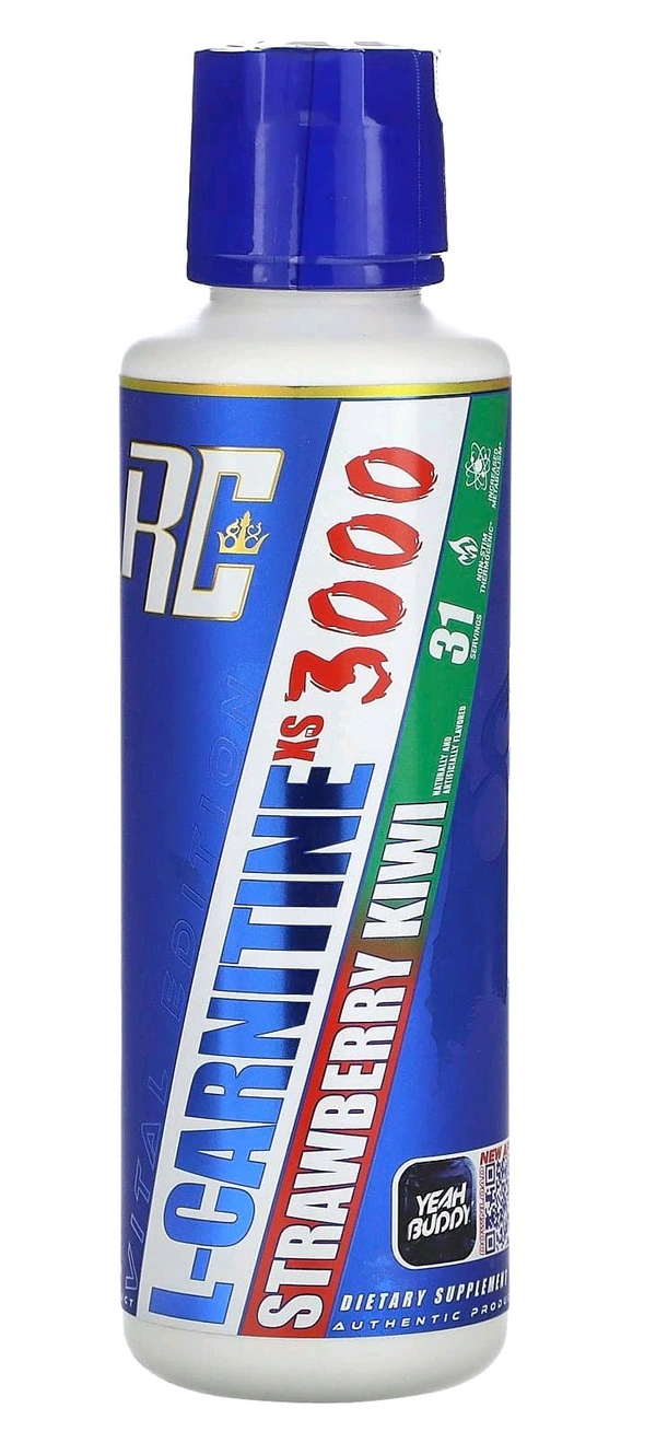 Ronnie Coleman
Vital Edition, L-Carnitine XS 3000, - (473.28 ml), Strawberry Kiwi