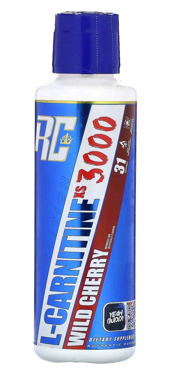 Ronnie Coleman Vital Edition, L-Carnitine XS 3000, - (473.28 ml), Wild Cherry