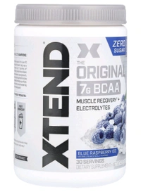 Scivation XTEND Original BCAA Powder 30 Servings - 14.3 oz (405 g), Blue Raspberry Ice