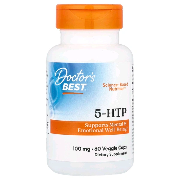 Doctor's Best 5-HTP 100 mg - 60 Veggie Caps