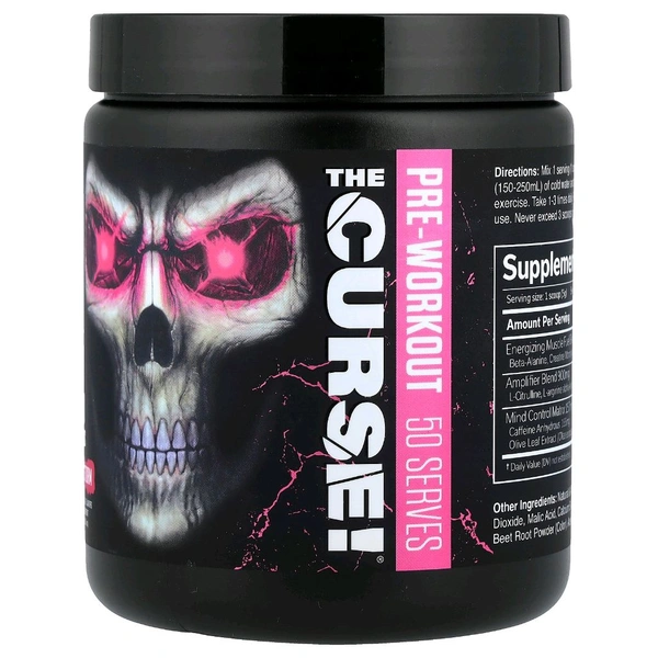 JNX Sports The Curse pre Workout - 50 servings, Tropical Storm