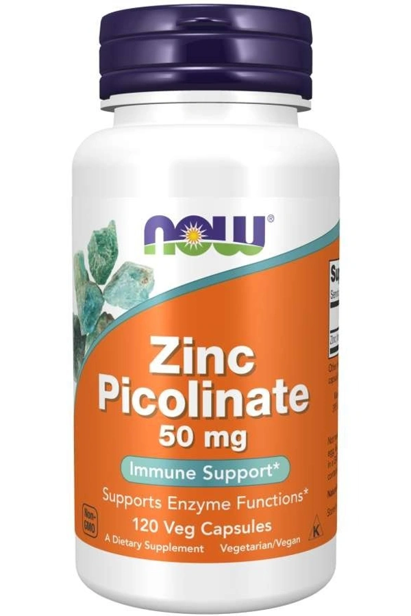 Now Zinc Picolinate - 120 Veg Capsules