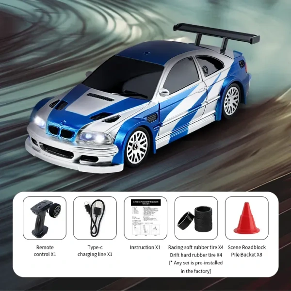 15Km/h Mini RC Drift Cars 30Mins Long Driving Time Indoors Playground Professional Remote Control Toys RacingCar Hobbyer Gifts