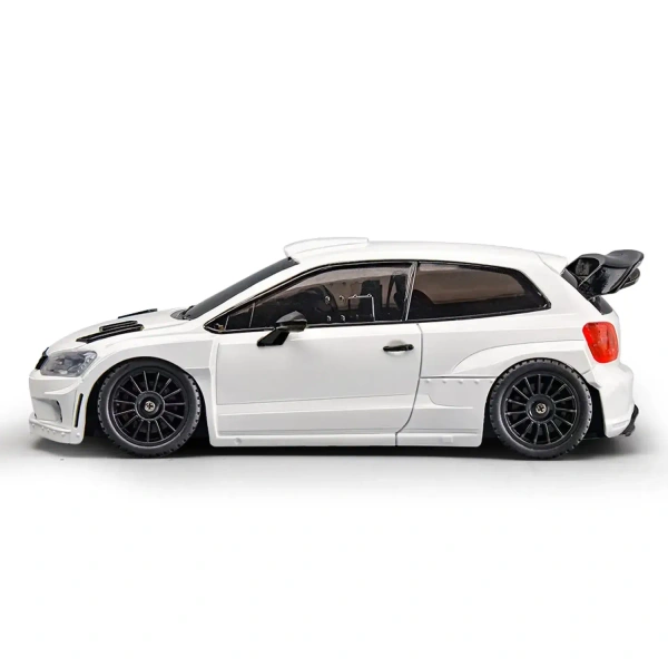 LDRC 2801 Stunning 1:28 Scale 4WD RC Drift Car with LED Lights and Full Proportional Control - White