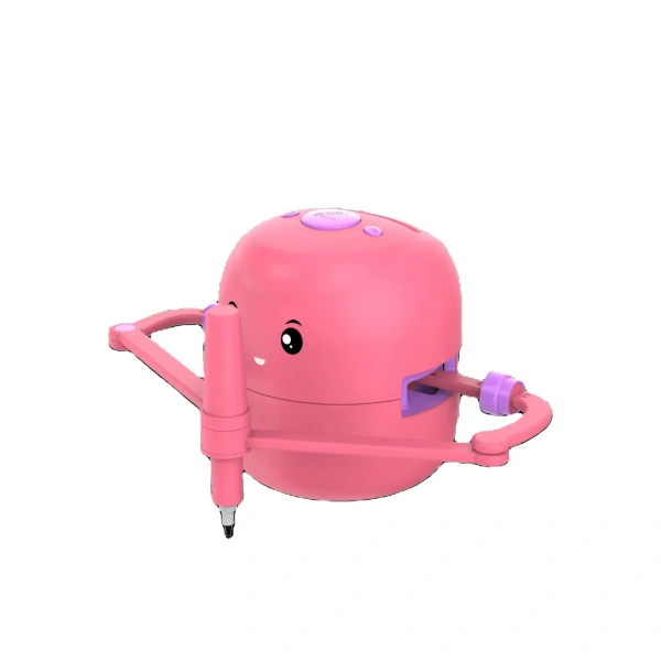Hot Sale Automatic Drawing Robot Automatic Children's Toys Intelligent Primary Educational Flash Card Learning with Drawing  - Bright Turquoise