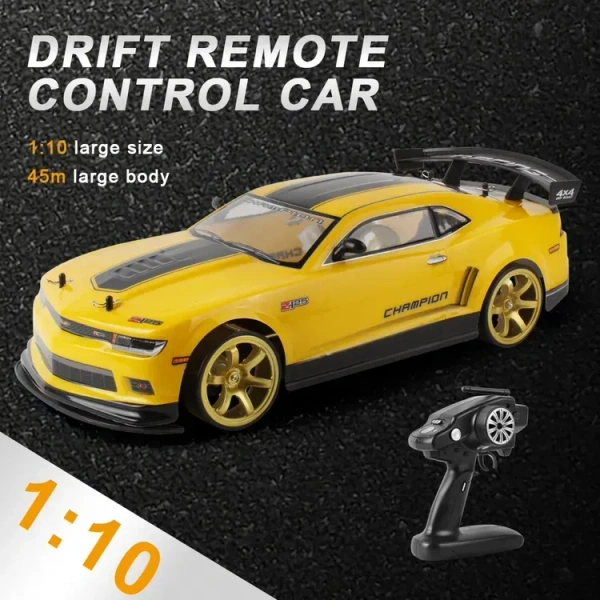 1/10 Rc Car High Quality Material Plastic Electronic Components Super Fast Remote Control Car