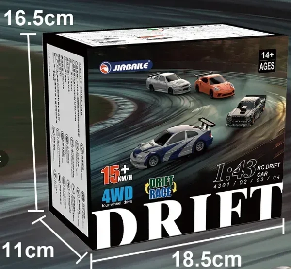 15Km/h Mini RC Drift Cars 30Mins Long Driving Time Indoors Playground Professional Remote Control Toys RacingCar Hobbyer Gifts