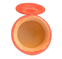 Aha Decorated Pooja Kalash With Cover - 1 Unit