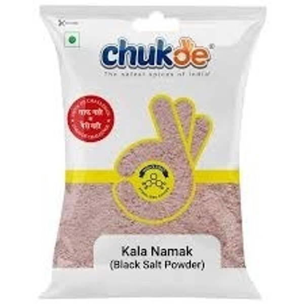 Chukde Black Salt Powder (Kala Namak Powder) - 200 gm - 200 gm