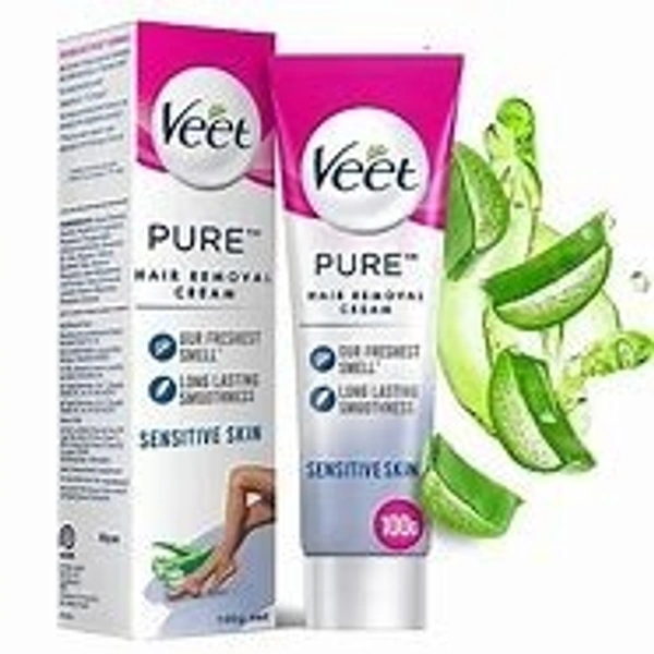 Veet Pure Hair Removal Cream (Sensitive Skin) - 30 gm - 30 gm