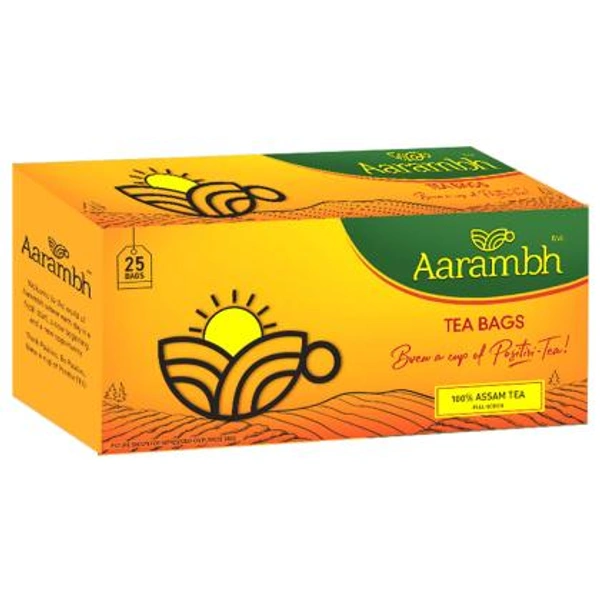 Aarambh Tea Bags Carton - 25 pcs - 25 Pieces
