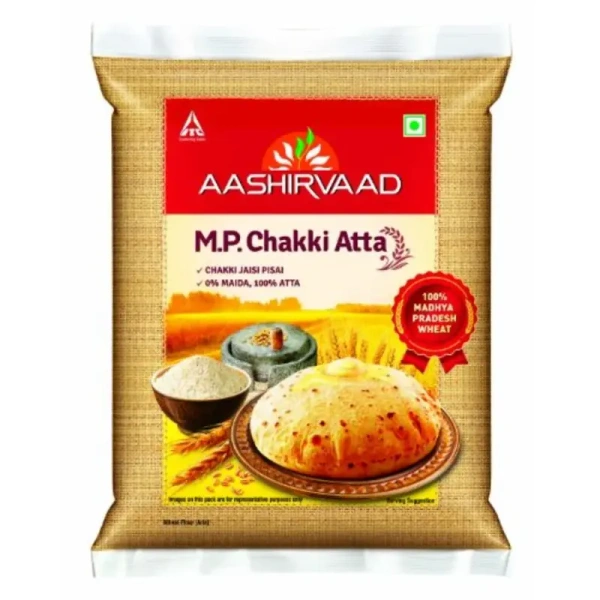 Aashirvaad M.P. Chakki Atta - 5 kg