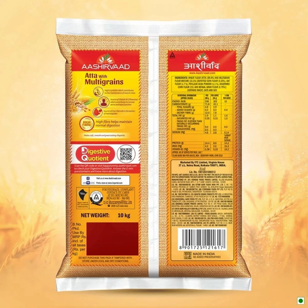 Aashirvaad Multigrain Atta - 10 kg