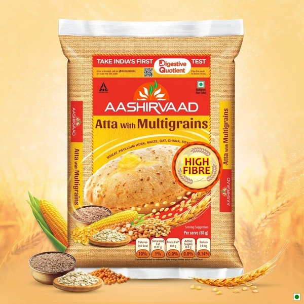 Aashirvaad Multigrain Atta - 5 kg