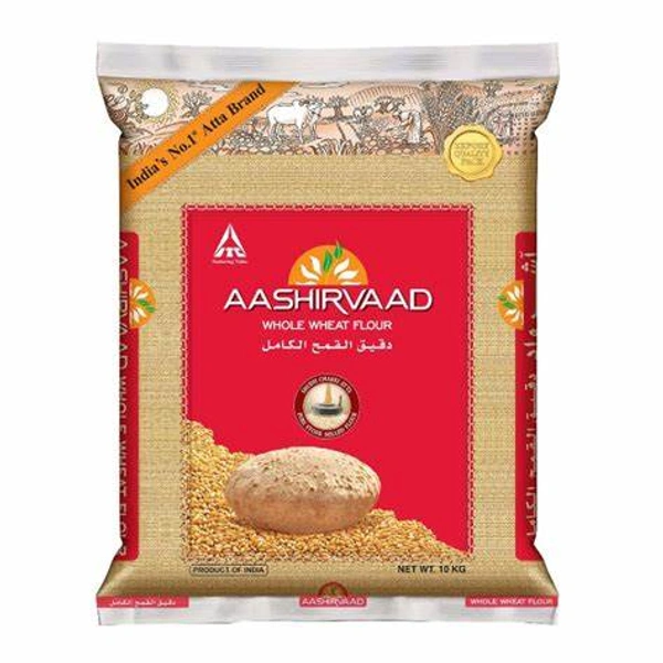 Aashirvaad Shudh Chakki Whole Wheat Atta (10 kg) - 10 kg
