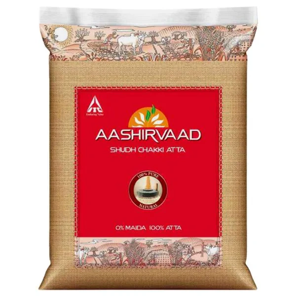 Aashirvaad Shudh Chakki Whole Wheat Atta (5 kg) - 5 kg