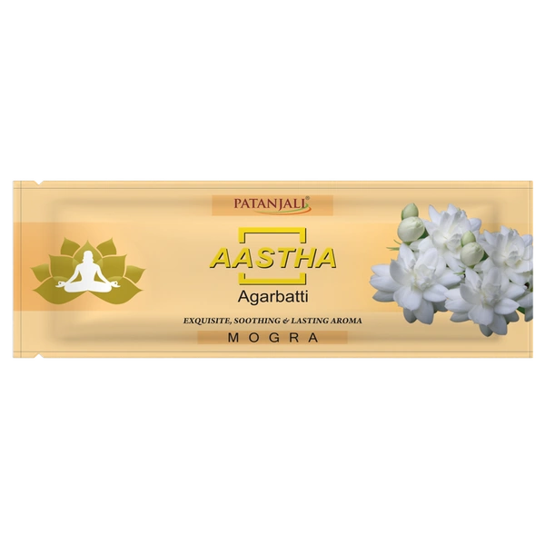 Aastha Agarbatti Mogra - 25 gm