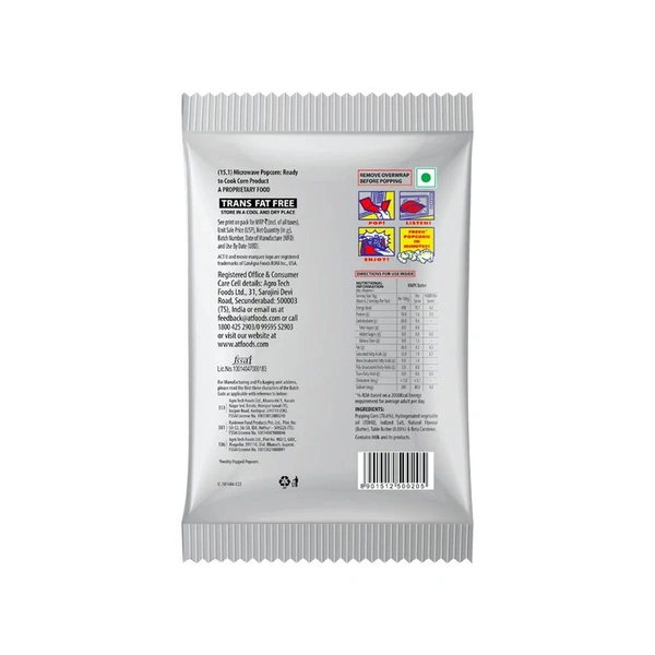 Act Ii Microwave Butter Delite Popcorn - 99 gm - 99 gm