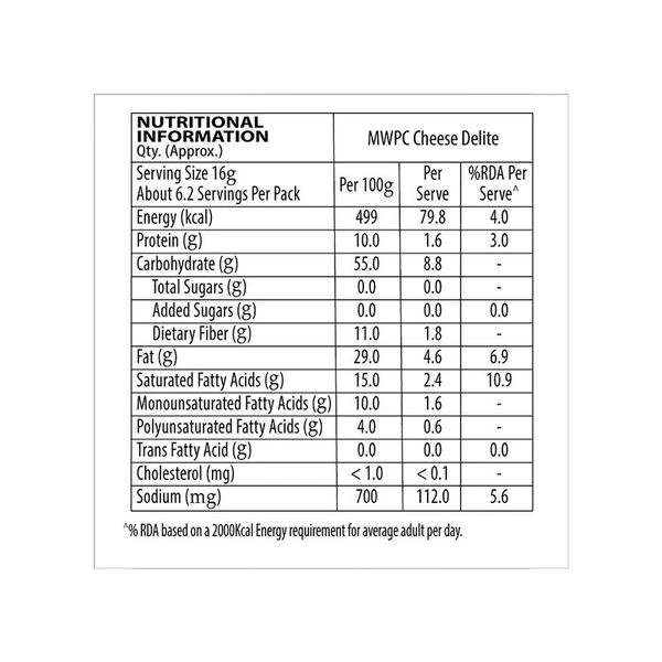 Act Ii Microwave Cheese Delite Popcorn - 106 gm - 106 gm