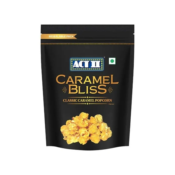 Act II Ready To Eat Caramel Biss Popcorn - 70 gm - 70 gm