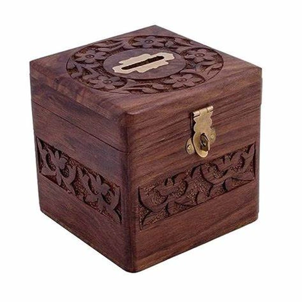 Aha Handicraft Handmade Gullak For Coin Or Money Collection - 1 Unit
