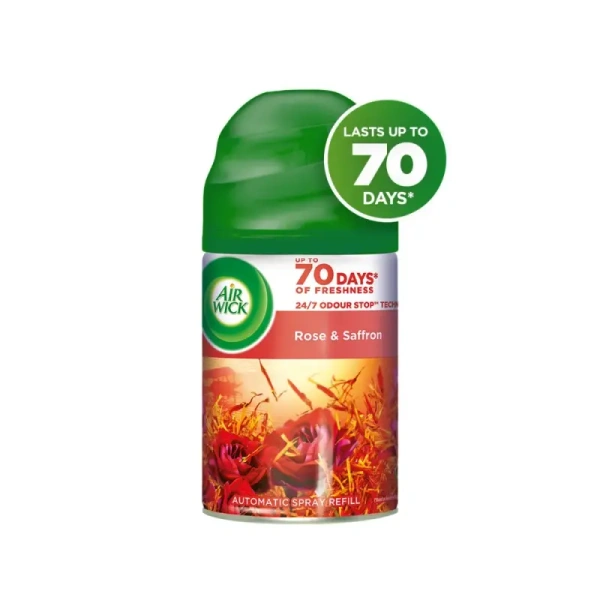 Airwick Freshmatic Automatic Room Freshener (Rose and Saffron) - 250ml