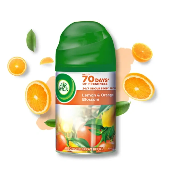 Airwick Freshmatic Room Freshener Refill (Lemon & Orange Blossom) - 250 ml