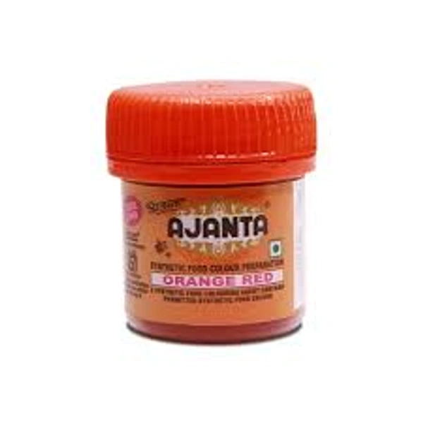 Ajanta Orange Red - 10 gm - 10 gm