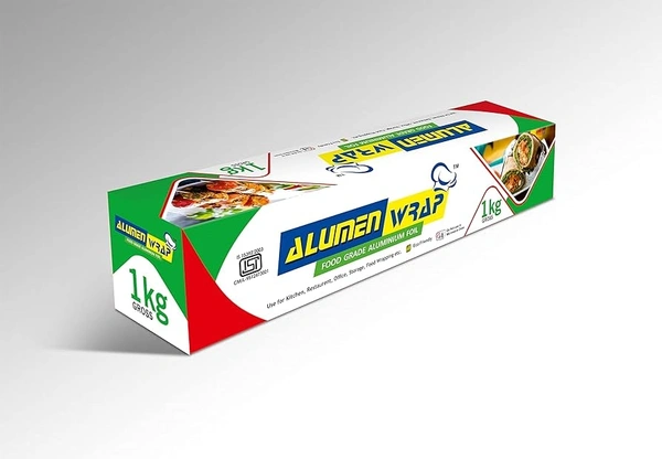 Alumen Wrap Food Grade Aluminium Foil 1 kg - 1 Kg
