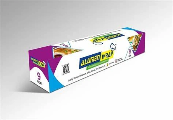 Alumen Wrap Food Grade Aluminium Foil-6 mtr - 6 Meter