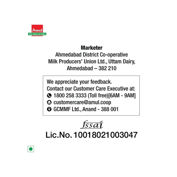 Amul A2 Buffalo Milk (500 ml) - 500 ml