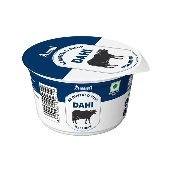 Amul A2 Buffalo Milk Curd - 200 gm