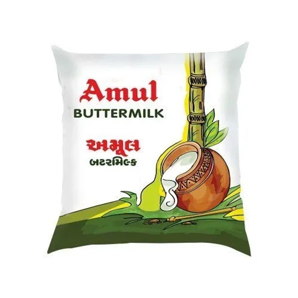 Amul Plain Buttermilk Chach Pouch - 460 ml