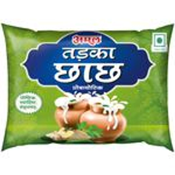 Amul Probiotic Tadka Salted Buttermilk (270 ml) - 270 ml