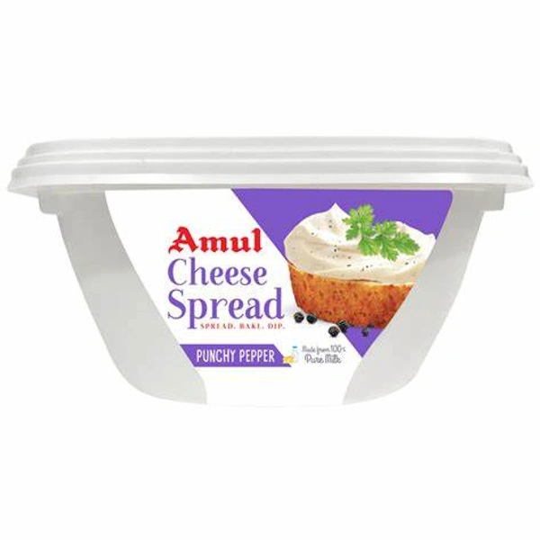 Amul Punchy Pepper Cheese Spread - 200 gm