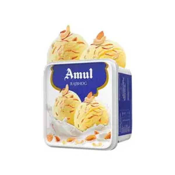 Amul Rajbhog Ice Cream Tub - 1 ltr - 1 ltr