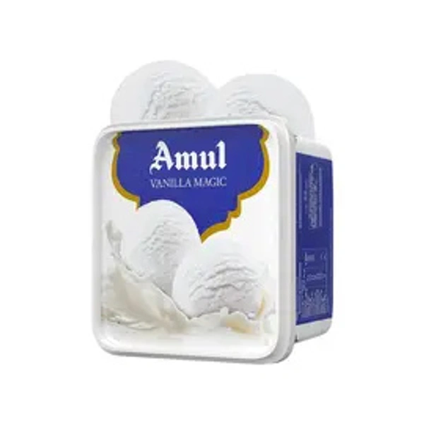 Amul Vanilla Magic Ice Cream Tub - 1 ltr - 1 ltr
